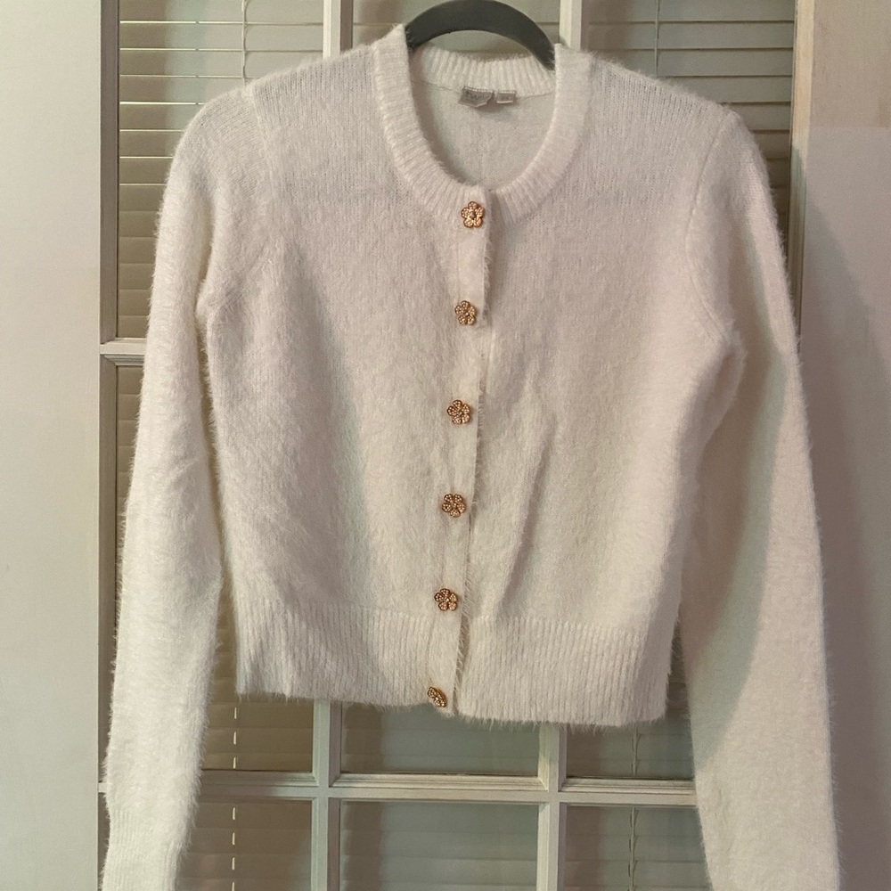 Fuzy cardigan - Picture 1 of 2